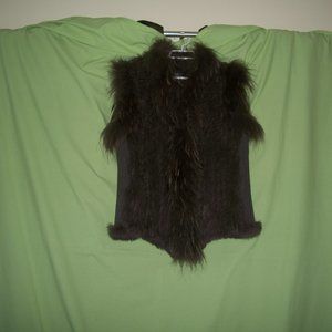 Love Token Real Rabbit Fur Sleeveless Jacket